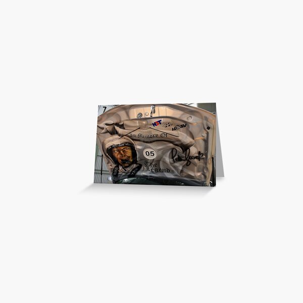 Motoring memorial. Greeting Card