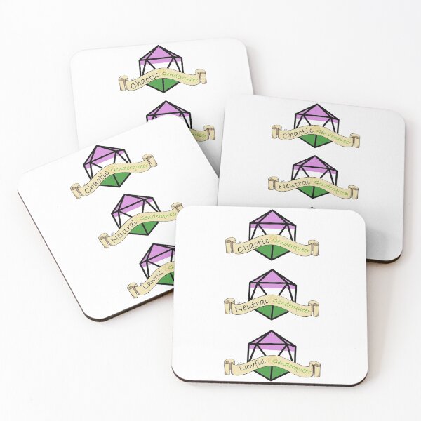 Item preview, Dnd Alignment Pride Set 9 designed and sold by Beandoodz.