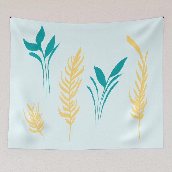 Item preview, Plentiful Wheat And Greens Gratitude designed and sold by yvonnezstudios.