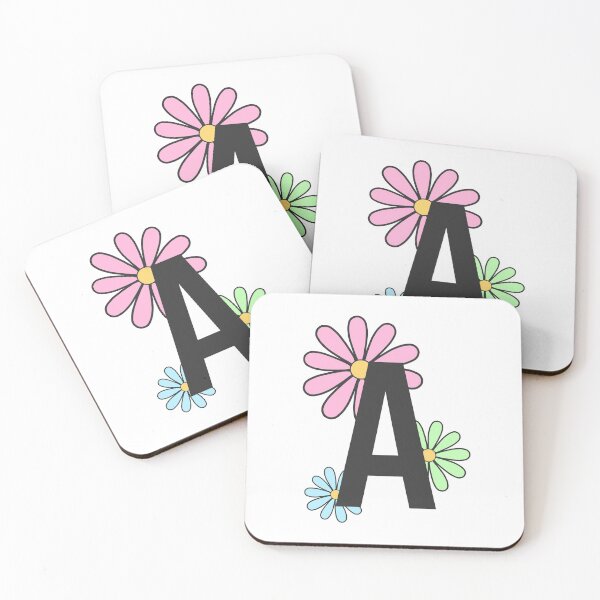 Item preview, Floral Letter A designed and sold by passionatelyem.