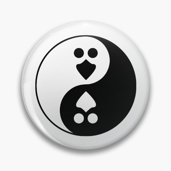 Item preview, Yin Yang Bird designed and sold by Clockwork-Owl.