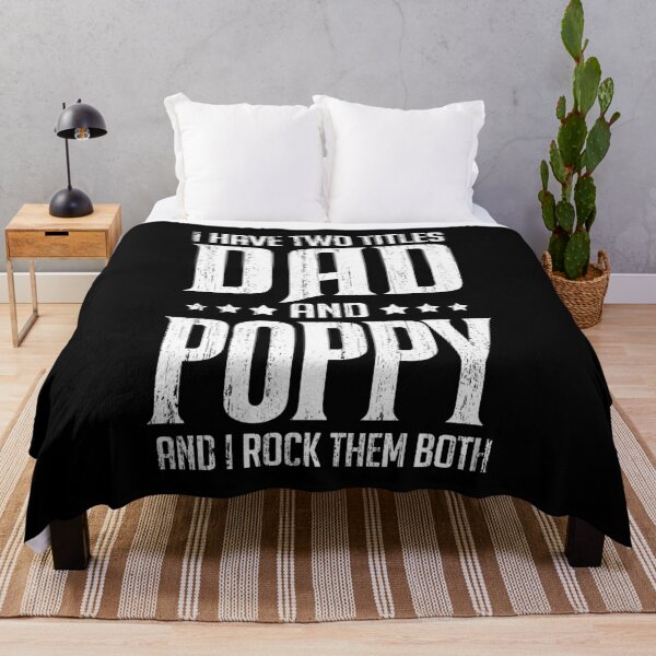 Item preview, I Have Two Titles Dad and Poppy - Gift for Dad Daddy Poppy Father's Day designed and sold by nana1099.