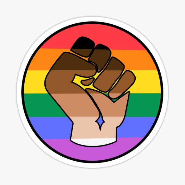 LGBTQ Pride and Black Lives Matter Movement Matte Vinyl,* Waterproof,This s...