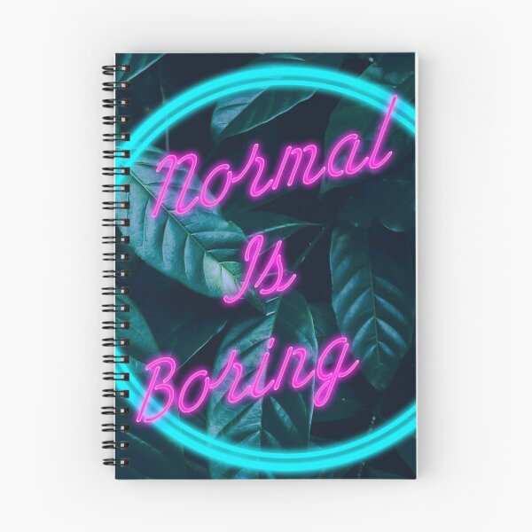 Item preview, "Normal Is Boring" Neon Light Sign designed and sold by BriLazar.
