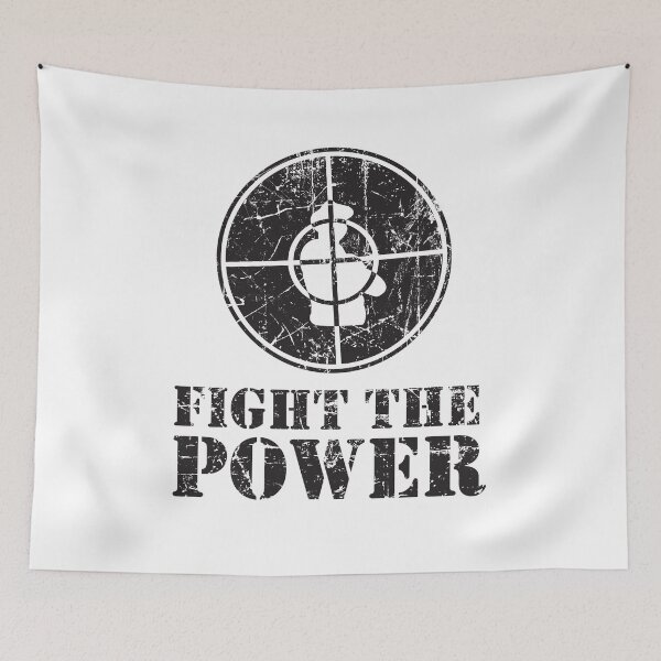 Item preview, fight the power designed and sold by agitated wear.
