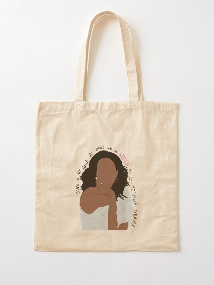 Michelle Obama Tote Bag for Sale by ramnas Redbubble