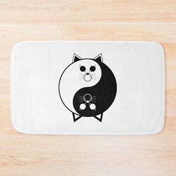 Item preview, Yin Yang Kitten designed and sold by Clockwork-Owl.