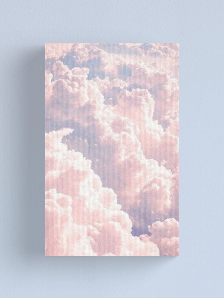 Aesthetic Purple And Pink Clouds Canvas Print By Breabee136 Redbubble