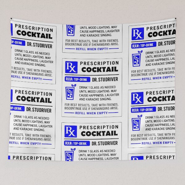 Item preview, Alcohol Prescriptions - Cocktails 2 designed and sold by tnewton69.