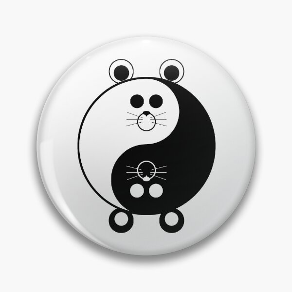 Item preview, Yin Yang Mouse designed and sold by Clockwork-Owl.