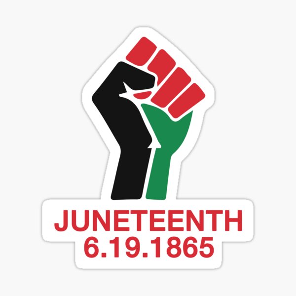Juneteenth Raised Fist Earrings