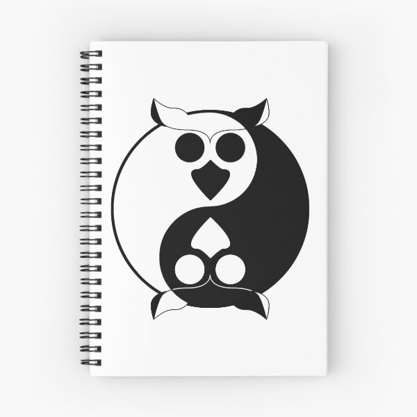 Item preview, Yin Yang Owl designed and sold by Clockwork-Owl.