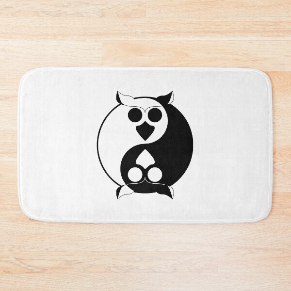 Item preview, Yin Yang Owl designed and sold by Clockwork-Owl.