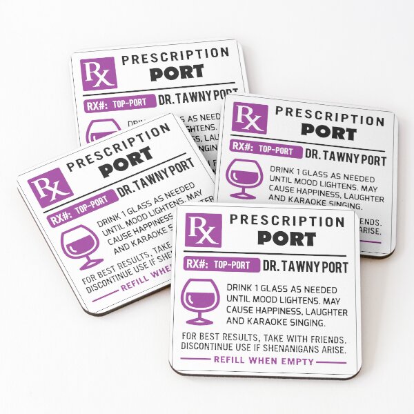 Item preview, Alcohol Prescriptions - Port designed and sold by tnewton69.