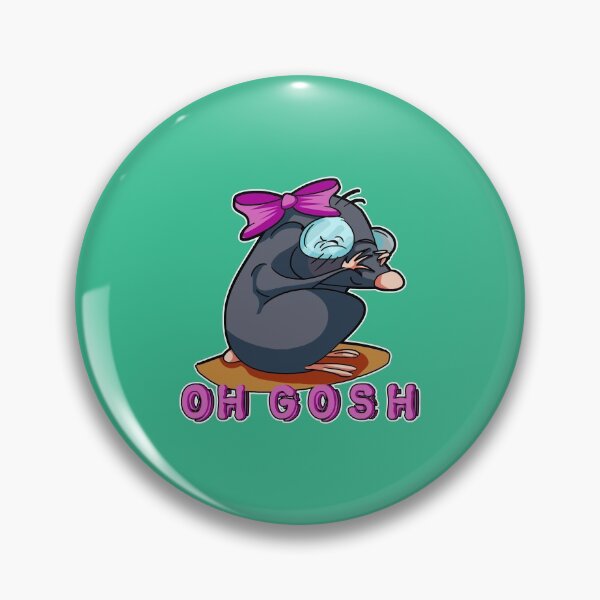 Item preview, Cute girl mole oh gosh designed and sold by iduzarts.