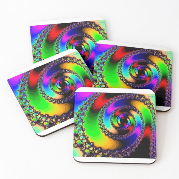 Item preview, Psychedelic Rainbow Fractal designed and sold by UtopiaVision.