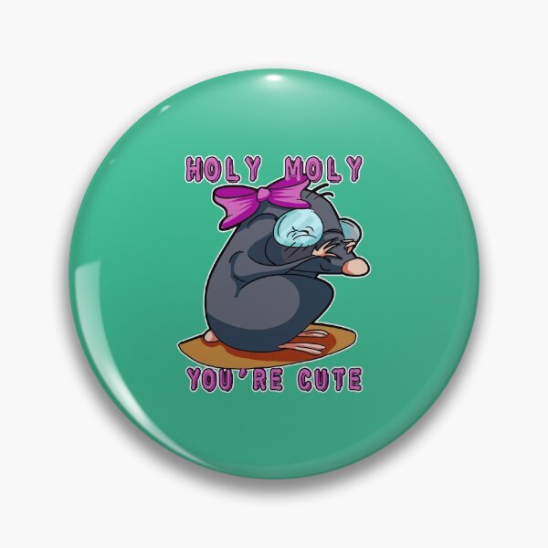 Item preview, Cute girl mole holy moly designed and sold by iduzarts.