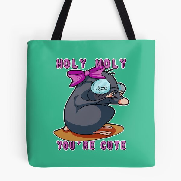 Item preview, Cute girl mole holy moly designed and sold by iduzarts.