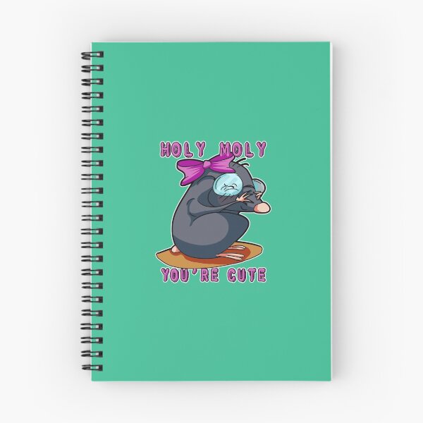 Item preview, Cute girl mole holy moly designed and sold by iduzarts.
