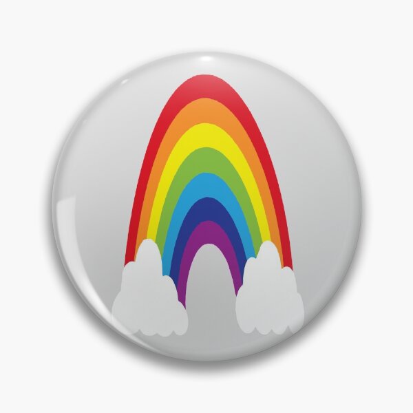 Item preview, Ca Va Bien Aller Sticker & Mask (HD) (Cloud & Rainbow) designed and sold by Brazz Official.