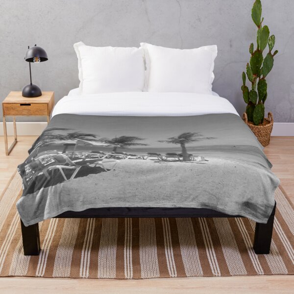 Item preview, black and white beachside in the bahamas designed and sold by regannen.