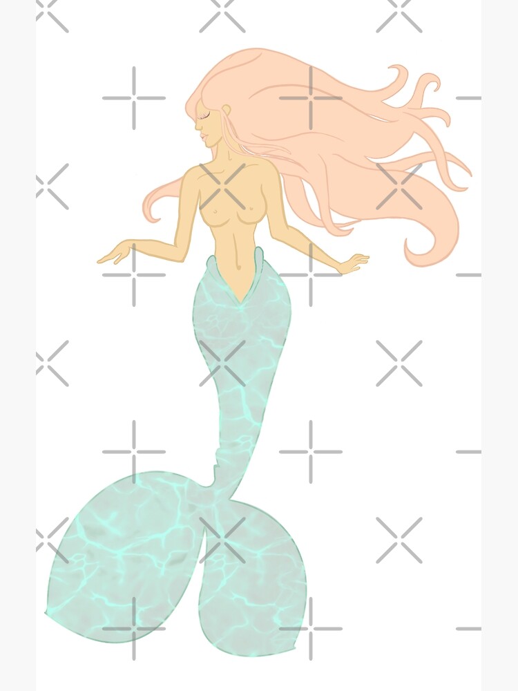 Nude Mermaid, Mermaid, Girl Mermaid, Mermaid Pattern, Pretty Mermaid, Summer  Vibes, Hot Girl Summer Leggings for Sale by Clancy Rodgers