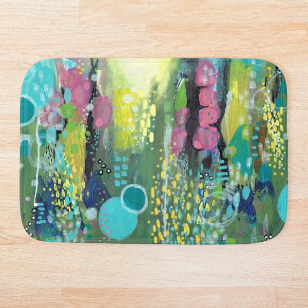 Item preview, Blooming abstract painterly forest designed and sold by Deb Webb.