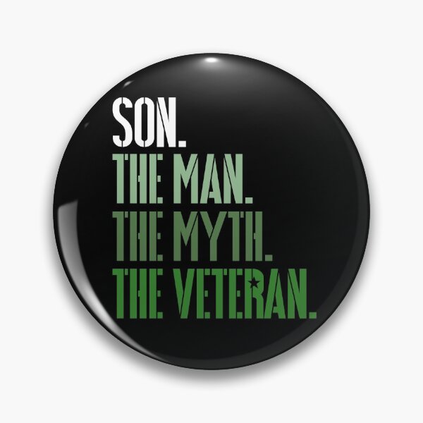 Item preview, Veteran's Day Son The Man The Myth The Veteran Shirt Gear designed and sold by DynamicDesign.