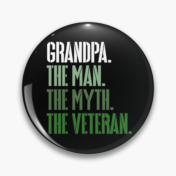Item preview, Veteran's Day Grandpa The Man The Myth The Veteran Shirt Gear designed and sold by DynamicDesign.