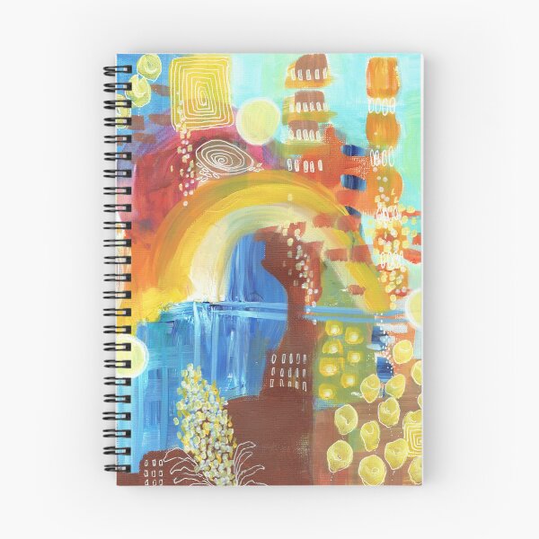Item preview, Colourful Abstract Fantasy Landscape designed and sold by Deb Webb.