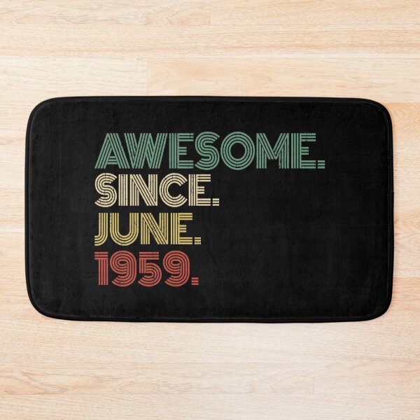 Item preview, Awesome Since June 1959 61st Birthday Gift 61 Years Old Vintage June 1959 designed and sold by nana1099.
