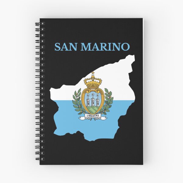 Item preview, San Marino Map Flag designed and sold by marosharaf.