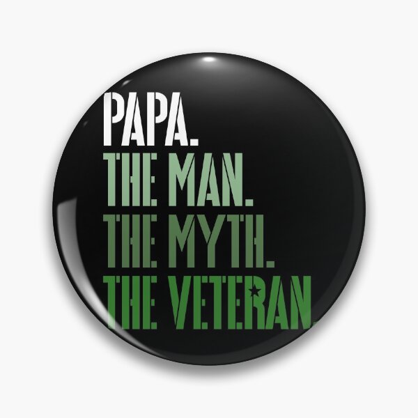 Item preview, Veteran's Day Papa The Man The Myth The Veteran Shirt Gear designed and sold by DynamicDesign.