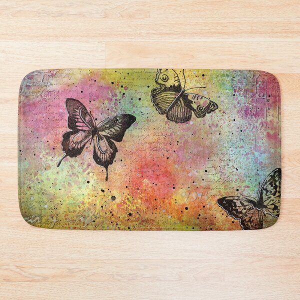 Item preview, Butterfly Art Journal Mixed Media Design designed and sold by peonypours.