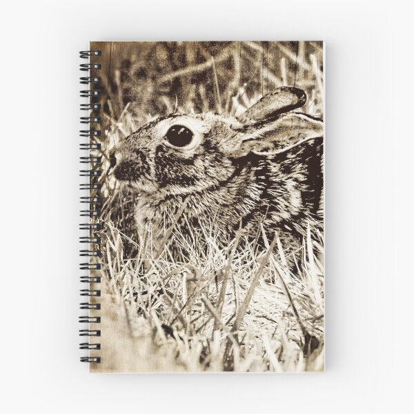 Item preview, Cottontail Rabbit, Bunny, in Grass, Sepia, Grunge designed and sold by PhotosByTrish.
