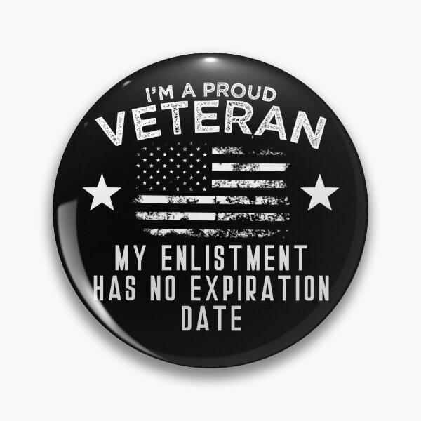 Item preview, This Proud Veteran Enlistment Has No Expiration Shirt Gear designed and sold by DynamicDesign.