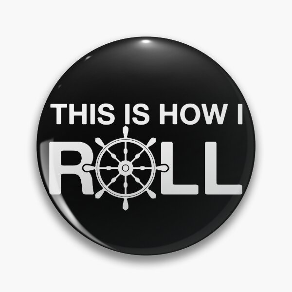 Item preview, This Is How I Roll With A Boat Captain Wheel Shirt Gear designed and sold by DynamicDesign.