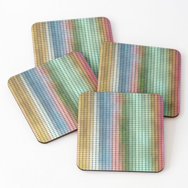Item preview,  GRADIENT OMBRE PASTEL CHECKS IN VARIOUS SHADES- BY OZCUSHIONSTOO - THE WAITING COLLECTION designed and sold by ozcushionstoo.
