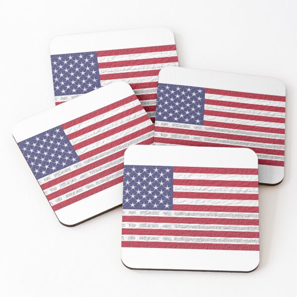Item preview, American Flag - Oil Paint - 4th of July designed and sold by fantasy-bubble.
