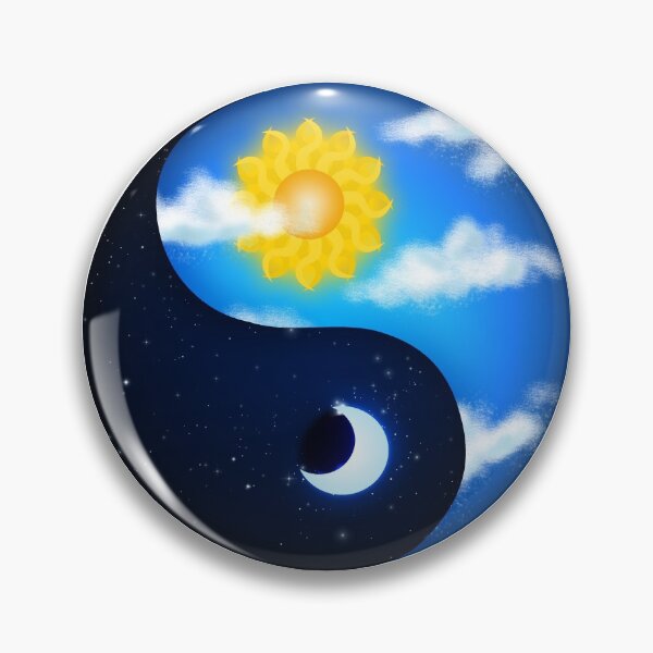 Item preview, Yin Yang Day & Night designed and sold by Art by Morgan Campillo.