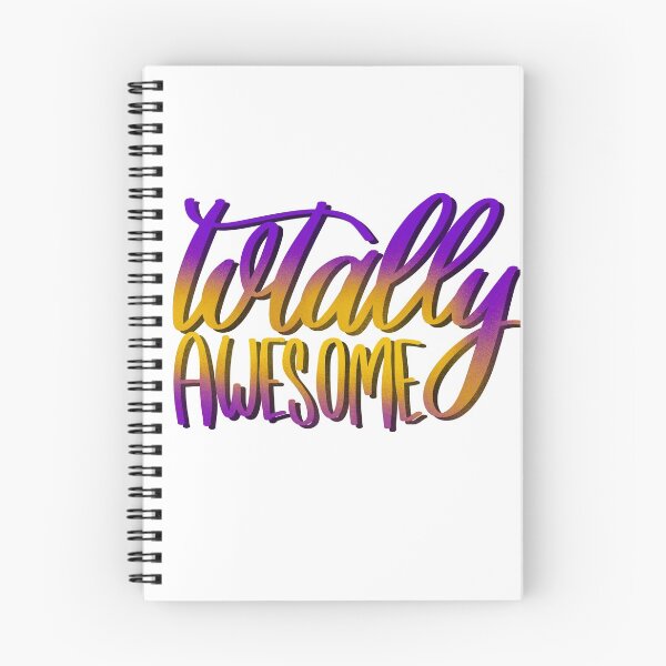 Item preview, "Totally Awesome" Sticker designed and sold by calligraphallee.