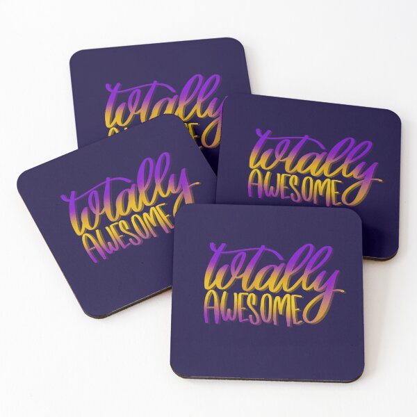 Item preview, "Totally Awesome" Sticker designed and sold by calligraphallee.