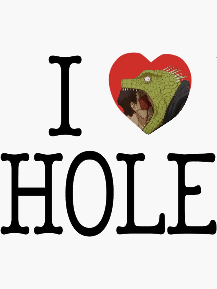 i heart hole shirt dorohedoro