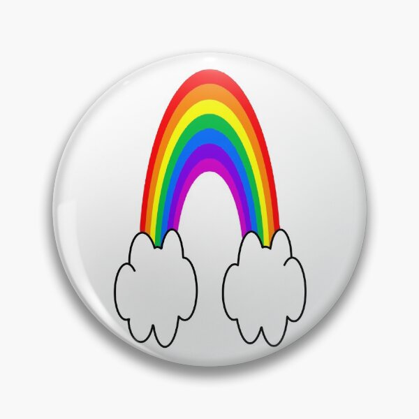 Item preview, Ca Va Bien Aller Sticker & Mask (HD) (Cloud & Rainbow) designed and sold by Brazz Official.