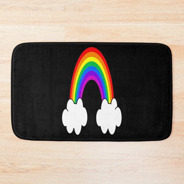 Item preview, Ca Va Bien Aller Sticker & Mask (HD) (Cloud & Rainbow) designed and sold by Brazz Official.