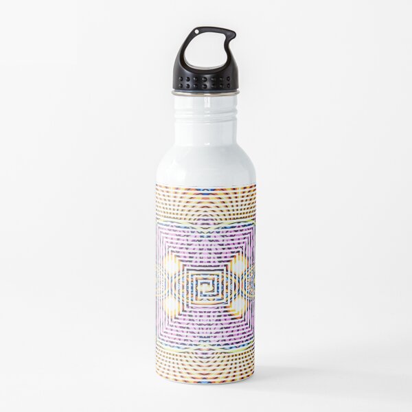 Longboard, Psychedelic art Water Bottle
