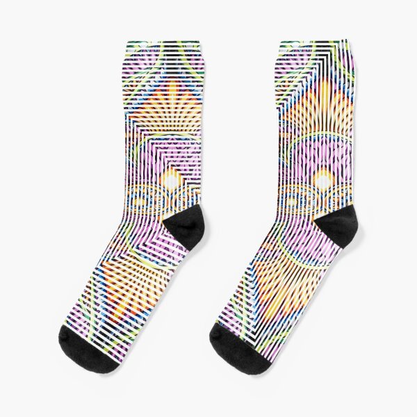 Longboard, Psychedelic art Socks