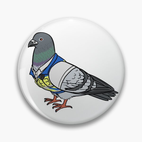 Item preview, Vancouver Train Station Pigeon designed and sold by Orcanadian.