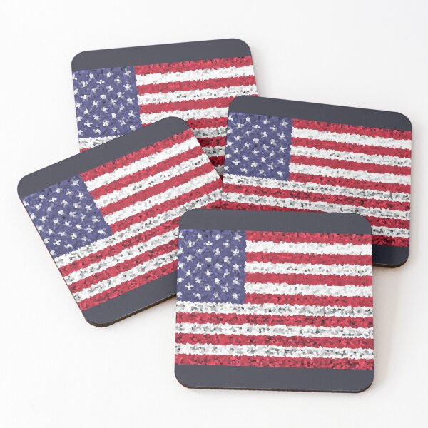 Item preview, American Flag - Crystallized Design - 4th of July designed and sold by fantasy-bubble.