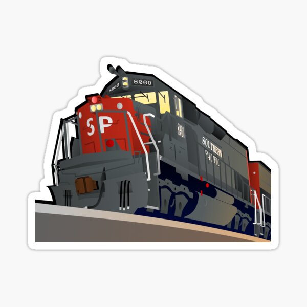 Railroad Stickers Redbubble - roblox decal freightliner train